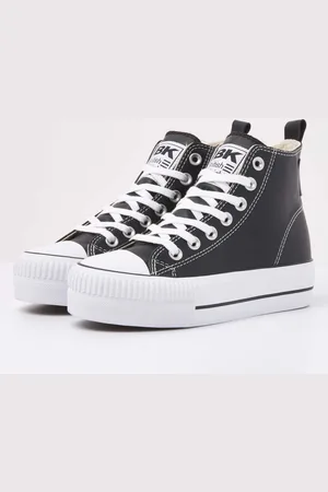 British Knights KAYA MID Dames sneakers hoog - Zwart - maat 36