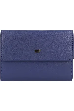 Braun büffel Braun Büffel Leren Portemonnee Anna RFID 15CS Zip Wallet Blauw
