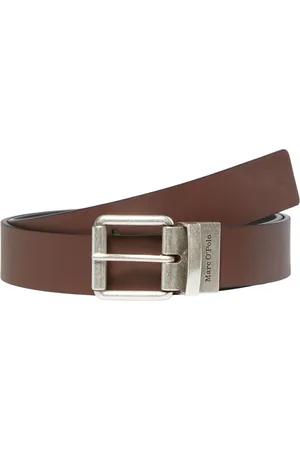 Marc O’ Polo Leren Riem Bode Belt W105 Bruine