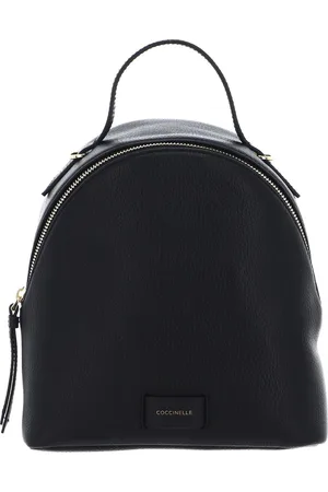 Coccinelle Leren Vrije tijd rugzak Rugzak Voile Backpack Grained Leather Zwart