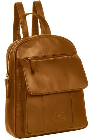 Mustang Leren Rugzak Salamanca Celano Backpack Terracotta