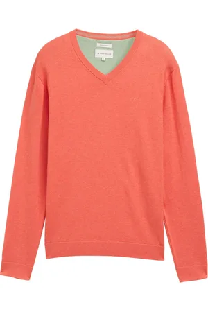 TOM TAILOR Trui Gebreide Trui Met V Hals 1039811xx10 37099 Mannen