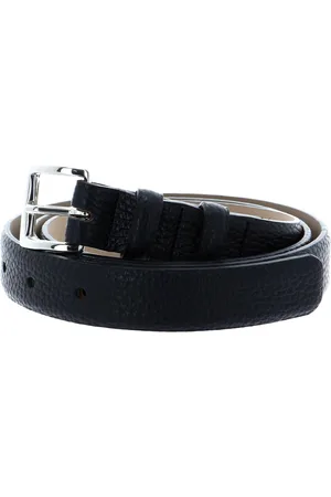 Abro+ Leren Riem Leather Adria Basic Belt W100 Zwart