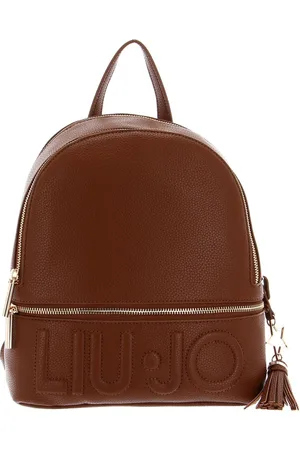Liu Jo Vrije tijd rugzak Rugzak Logo Backpack Bruine