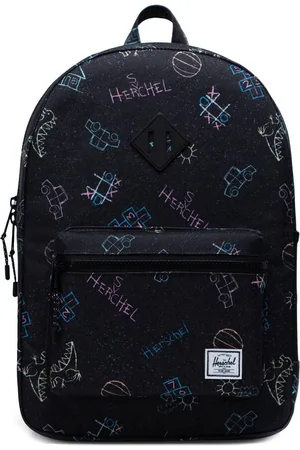 Herschel Vrije tijd rugzak Rugzak met laptopvak Heritage Youth Backpack 22L Zwart Veelkleurig