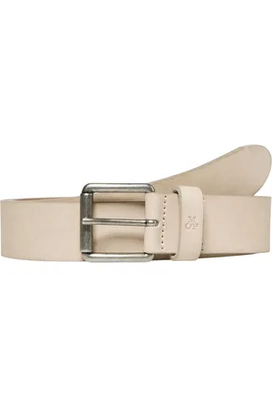 Marc O’ Polo Leren Riem Fritz Belt W100 Beige