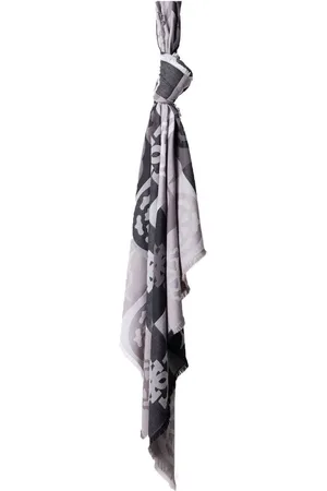 Guess Sjaal Scarf 125X125 Antraciet
