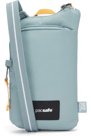 Pacsafe GO Tech Crossbody - Anti-diefstal Tas - RFID-blokkerend - 6 Kaartsleuven en Telefoonvak - Penlus - Crossbody Waterdicht - Beveiligde Tas - Festival Tas - Reistas