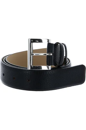 Abro+ Leren Riem Leather Adria Belt W80 Zwart