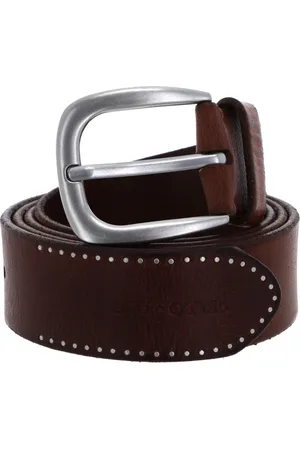 Marc O’ Polo Leren Riem Mason Belt Ladies W85 Bruine
