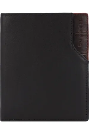 Bugatti Portemonnee Corso DeLuxe Upright Wallet With Flap Zwart