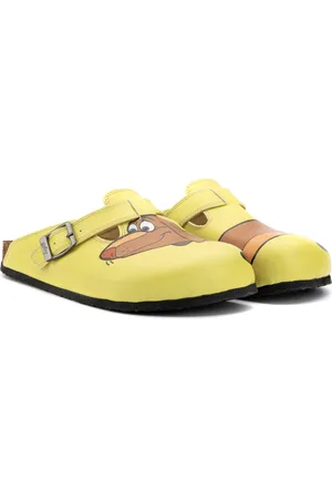 Goby Doggy dog - Clogs - Slippers - Slipper - Klompen - Hoge kwaliteit - Handmade - Hondenprint