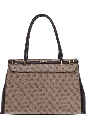 Guess Reistas met laptopvak Sestri Travel Carryall Weekender Lichtbruin