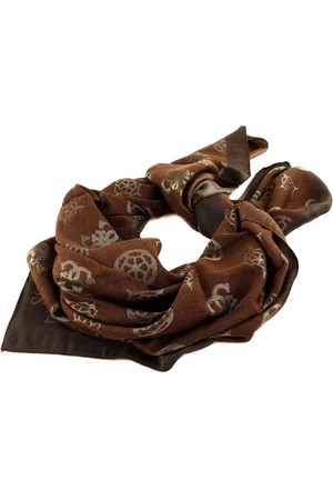 Guess Sjaal Fynna Kefiah Scarf 125X125 Bruine