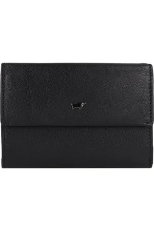 Braun büffel Braun Büffel Leren Portemonnee Anna RFID 15CS Zip Wallet Zwart
