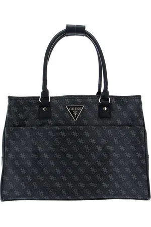 Guess Jesco Shopper Tote Heren Handtas - Zwart - One Size