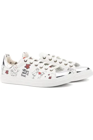 Goby Bride and Gloom Sneakers - Damessneakers - Handmade - White Bride and Groom