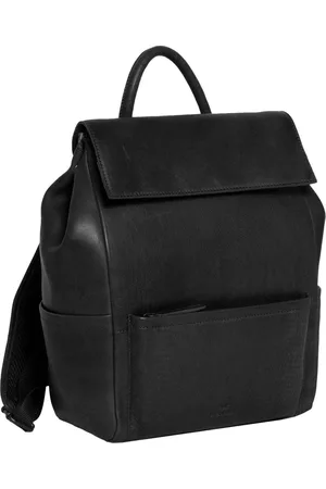 Mustang Leren Vrije tijd rugzak Rugzak Perth Backpack Zwart