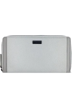 Bugatti Portemonnee Ladies Long Zip Wallet Lichtgrijs