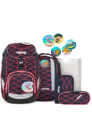 Ergobag Schooltas Pack-Set 6-delig Blauw Veelkleurig
