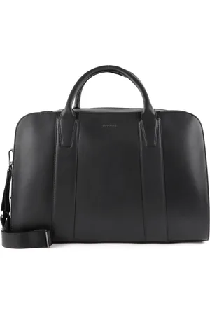 Saddler Leren Reistas Handtas Sao Leather Bag Zwart