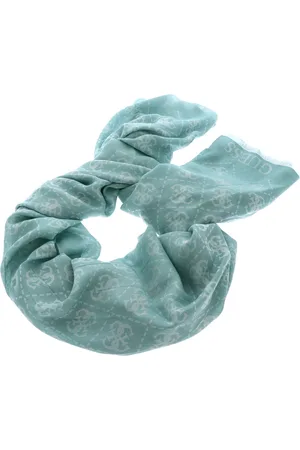 Guess Sjaal G James Logo Jacquard Scarf 80X180 Mintgroen