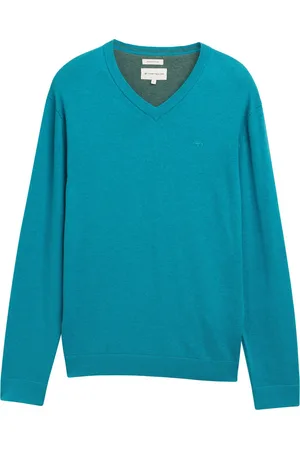 TOM TAILOR Trui Gebreide Trui Met V Hals 1039811xx10 37094 Mannen