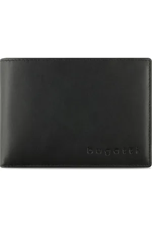 Bugatti Portemonnee Super Slim Wallet Horizontal With Flap Zwart