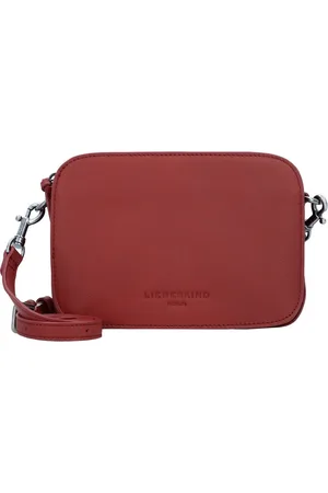 liebeskind Leren Schoudertas Seasonal Noos Harris Luka Crossbody Bag Donkerrood