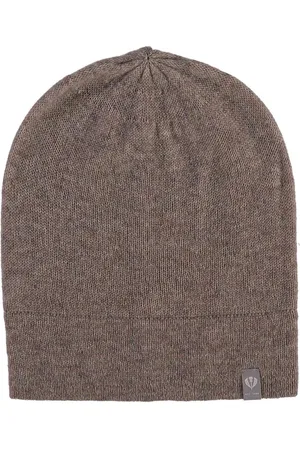 Fraas Dop Pure Cashmere Knit Hat Bruine