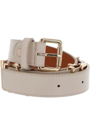 VALENTINO Riem Emma Winter Belt W120 Crème