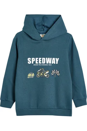 Koton Capuchon kraag Met drukwerk Sweatshirt