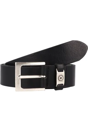 Strellson Riem Leer - Jongens - 90 cm - black
