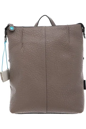Gabs Leren Vrije tijd rugzak Rugzak Edna TG Montone Pence Black Backpack Taupe