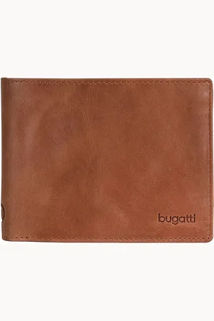 Bugatti Portemonnee Volo Coin Wallet 12CC Lichtbruin