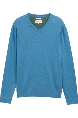 TOM TAILOR Trui Gebreide Trui Met V Hals 1039811xx10 37095 Mannen