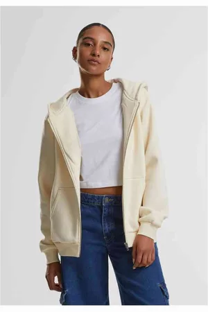 Urban classics Fluffy Vest met capuchon - XL