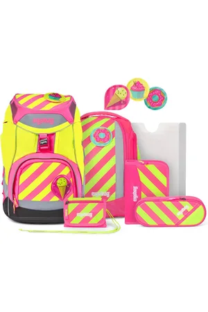 Ergobag Schooltas Pack-Set 7-delig Roze Veelkleurig