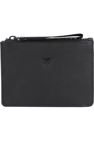 Braun büffel Braun Büffel Leren Portemonnee Sleutelgeval Capri Mini Wallet 4CS Zwart