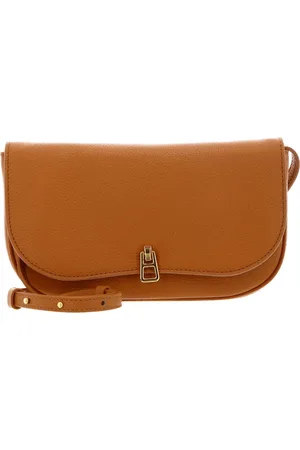Coccinelle Leren Schoudertas Avondtas Magie Mini Bag Oranje