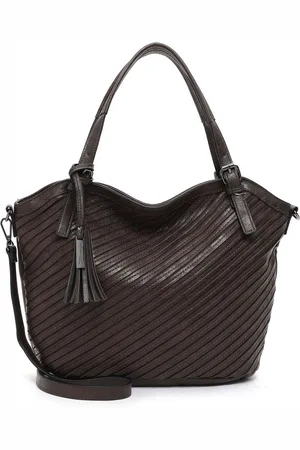 Tamaris Schoudertas Julina Shopper Donkerbruin