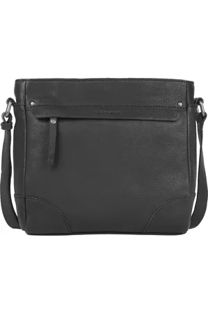 Gerry Weber Leren Schoudertas Tarragona Shoulderbag Zwart