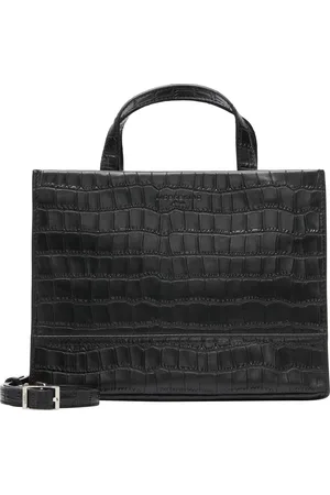 liebeskind Leren Handtas Schoudertas Lou 2 Satchel Bag Zwart