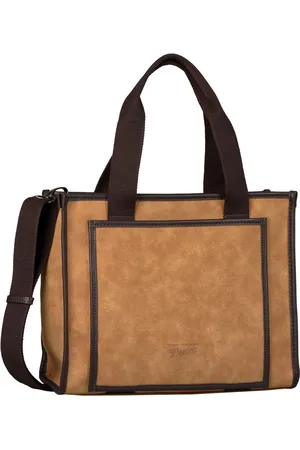 TOM TAILOR Schoudertas Leticia Shopper Bruine