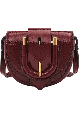 Fossil Schoudertas Harwell Micro Flap Crossbody Wijnrood
