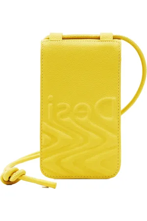 Desigual Telefoontasje Portemonnee Accessoires Smartphone Bag Geel