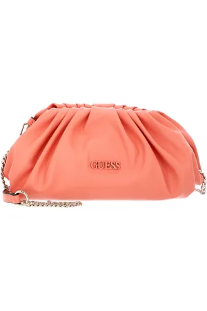 Guess Schoudertas Central City Crossbody Bag Oranje