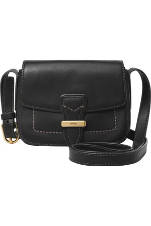 Fossil Schoudertas Tremont Flap Crossbody Bag Zwart