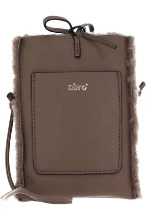 Abro+ Leren Telefoontasje Leather Dalia Phone Bag Raquel Bruine