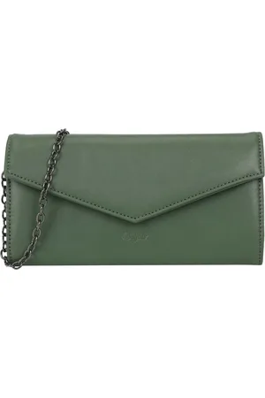 Buffalo Koppeling Schoudertas Muse Secco Clutch Donkergroen